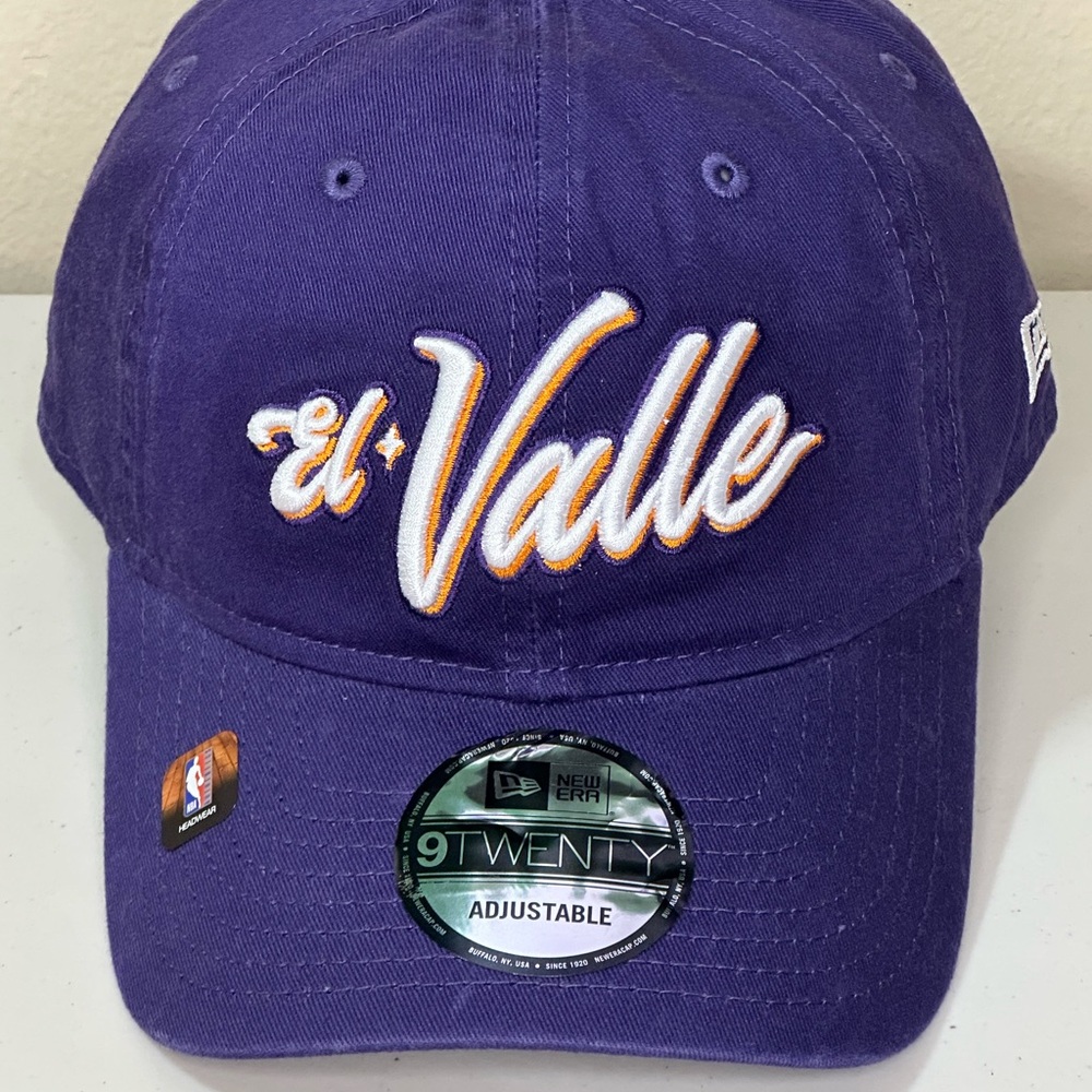 New Era 2023-24 City Edition Phoenix Suns 9TWENTY Purple Adjustable Hat Cap